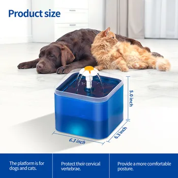 Električni Mačka Vodnjak Samodejno Pet Pitne Napajalni Razpršilnik Posodo LED Prikaz Nivoja Vode Za Pse, Mačke Pijačo