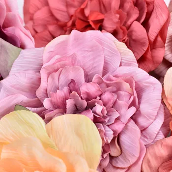 30pcs bela Peony Umetne Svile Cvet Glave Dekorativni Scrapbooking Za Dom Poroko, Rojstni dan Dekoracijo Ponaredek Rose Cvetje