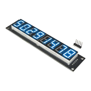 0.56 Palčni 8 Bitna Digitalna Cev Modul 74HC595 8 Mestno 7 Segmentov, Modra LED Zaslon Modul 3-pin za Digitalne I/O 5V za Arduino Diymore