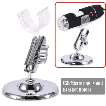 Univerzalni USB Mikroskop, Vse-Directional Rotacijski Imetnik Kovinsko Aluminijasto Stojalo Držalo za Dviganje In Vrtenja Iver