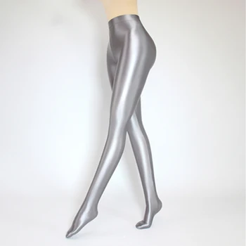 HYRAX Ženske hlačne Nogavice 12 Barvo mastno svilnato sijajna hlače, dokolenke žensk zunanjo rabo, tanko telo hlačne nogavice hlačne nogavice