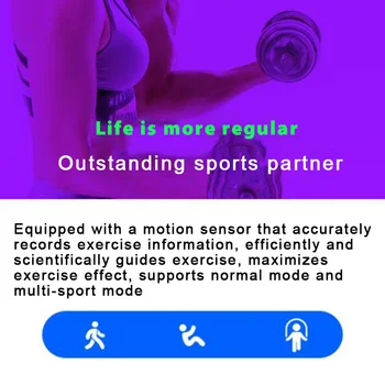 Digitalne Ure Moške ali Ženske Pametno Gledati Nepremočljiva Šport Fitnes Fitnes Watch NC99
