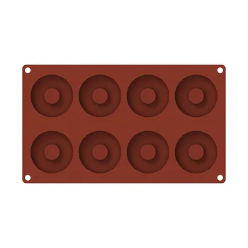 3D Silikonski Torta Čokolada Plesni Krofe Silikonski Peko Ponev Za Pecivo Plesni DIY Sladico Čokoladno Torto Krof Obliko Pekarna Orodja